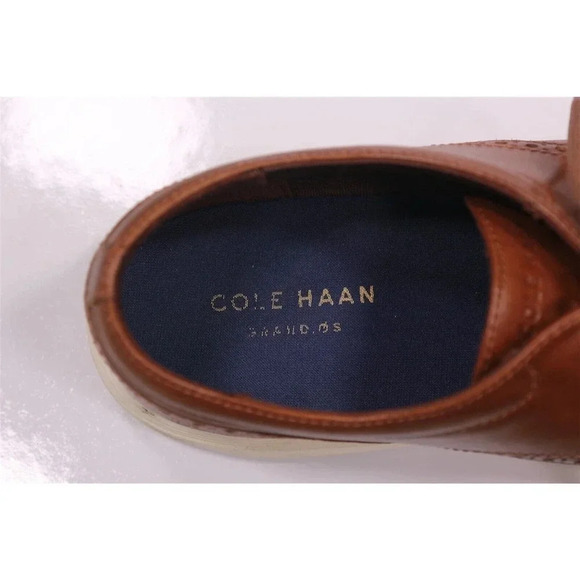 Cole Haan Grand OS Tour Brown Wingtip Oxford Leather Dress Shoes Men\'s 11.5 M main image 8